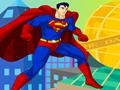 Superman klæða sig upp til að spila á netinu