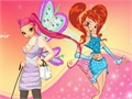 Winx Club Dress Up Stella til að spila á netinu